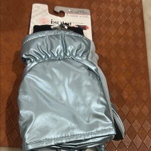 Isotoner Shiny Blue Insulated Gloves
